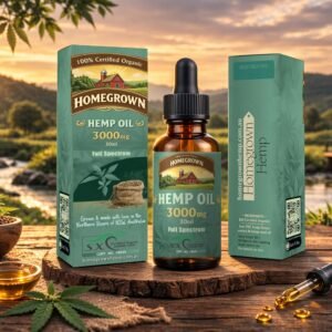 Homegrown Hemp Oil – 3000mg